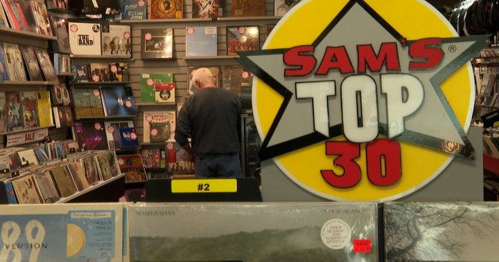 ‘Time to let it go’: Canada’s last Sam the Record Man store is up for sale