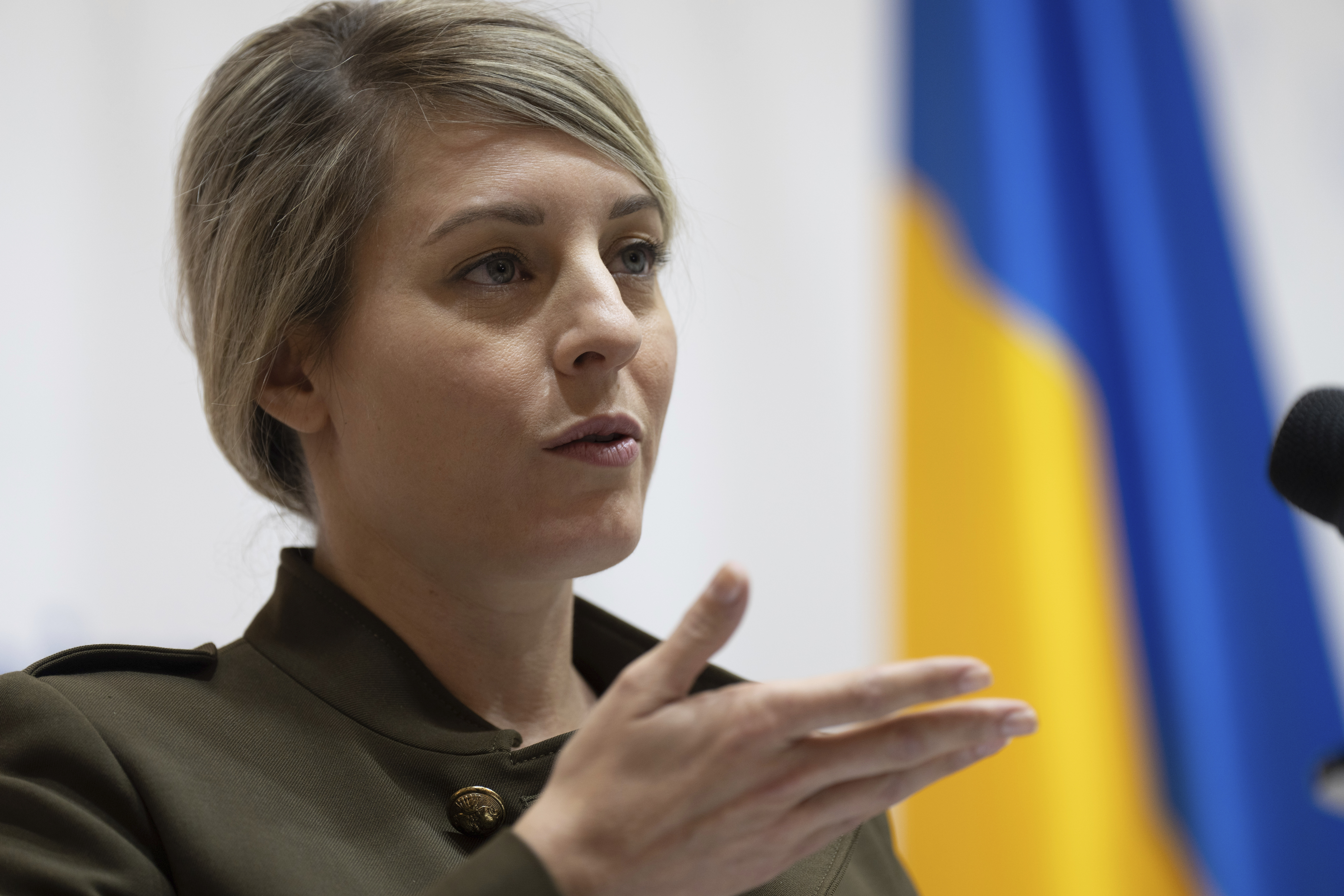 Canada’s Joly in Kyiv to launch global push for return of Ukrainian children