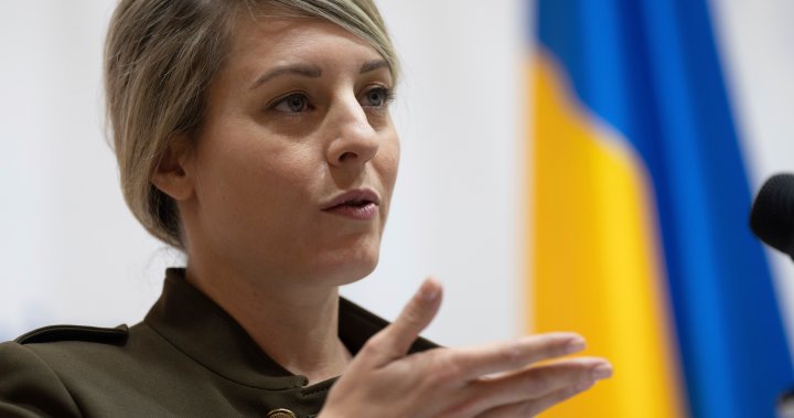Министърът на външните работи Мелани Жоли е в Украйна за