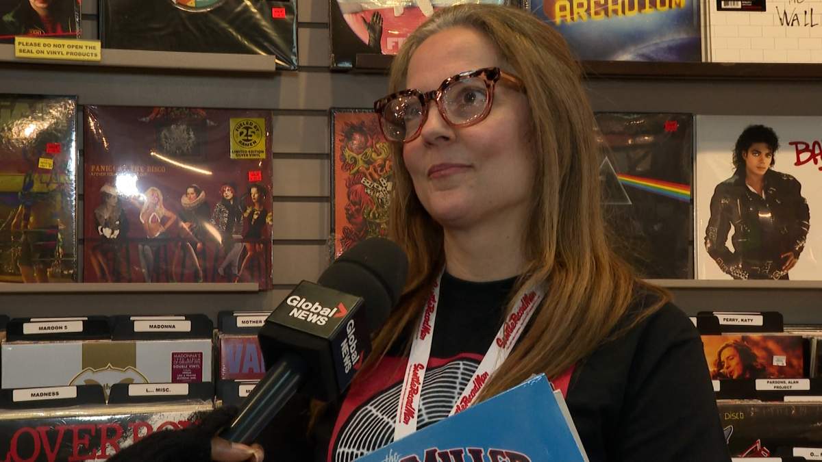 Belleville Sam the Record Man employee Carol Morris has also been shopping at the store for years.