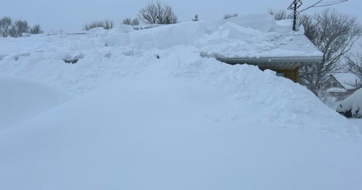 Безпощадна многодневна снежна буря която натрупа повече от 100 см