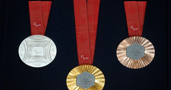 Medals for the Paris Olympics are embedded with Eiffel Tower pieces – National