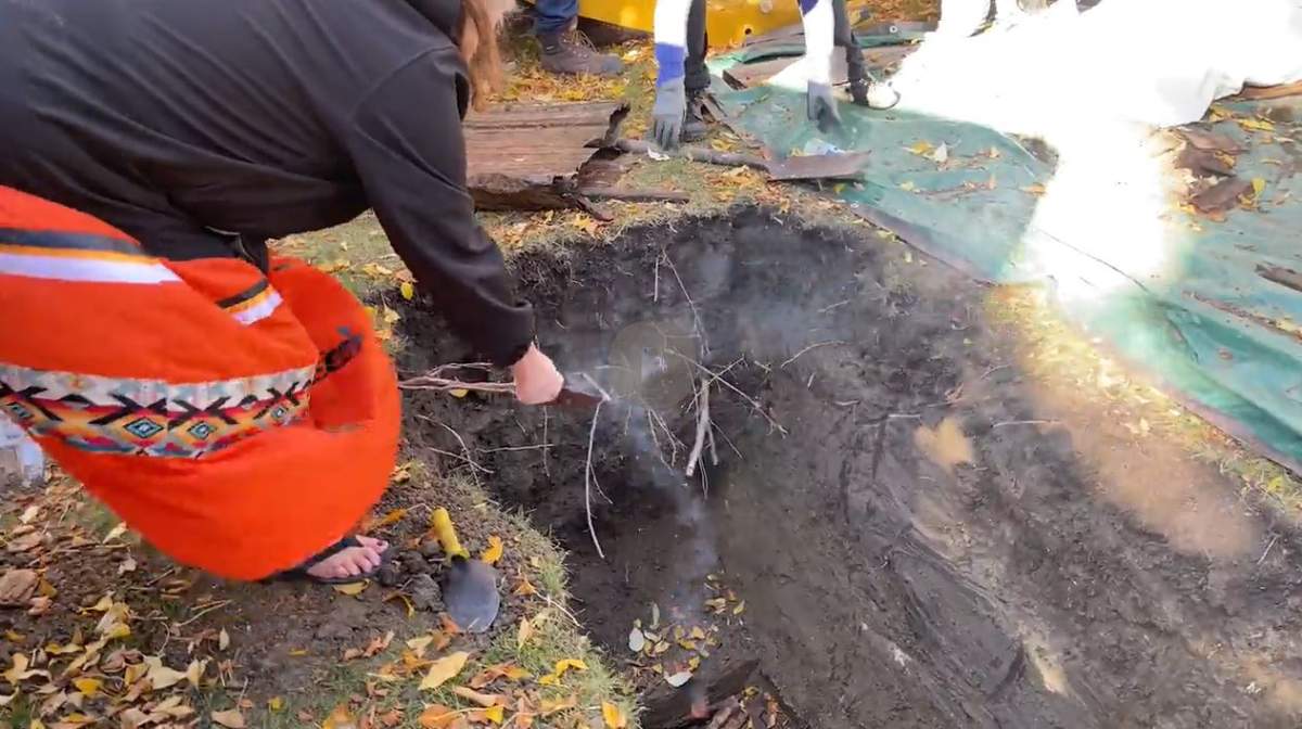 On Oct. 4, 2023, unidentified human remains were exhumed from Mount Pleasant Cemetery in Edmonton as part of Project Match.