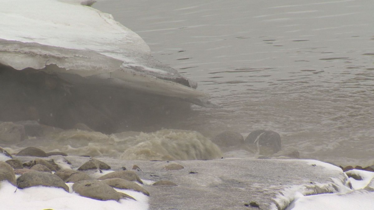 Millions of litres of sewage flowed into the Red River in February.