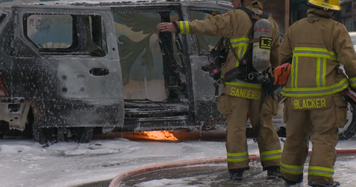Жена, ранена при пожар в автомобил в центъра на Ванкувър