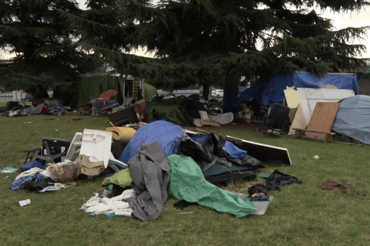 Vancouver homeless encampment on provincial land ordered cleared
