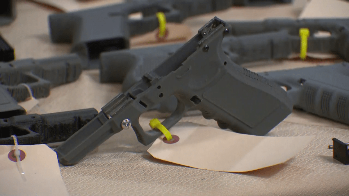 A 29-year-old Edmonton man is facing more than 40 charges after 3D-printed firearms were seized following an investigation with ties to Quebec.