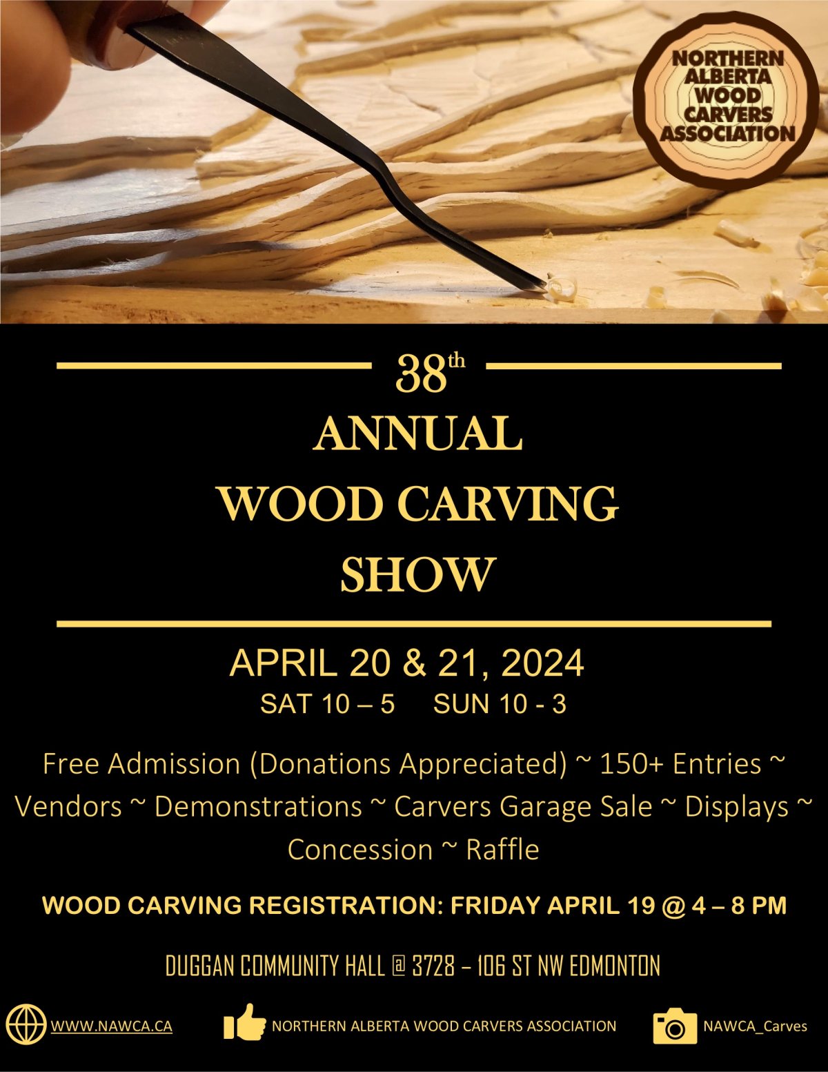 Northern Alberta Wood Carvers Annual Show and Competition - image