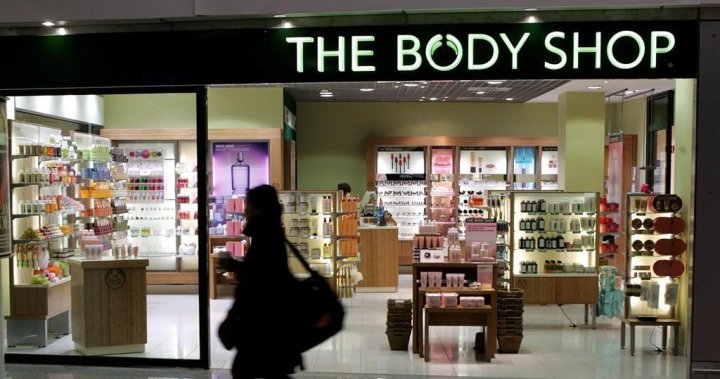 The Body Shop Canada Ltd казва че ще затвори 33