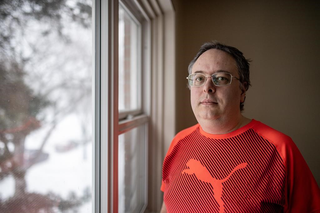 Alan Holman, who is on low income and relies on the carbon rebate to make ends meet. Anti-Poverty Ministry advocate says they are concerned for low-incomes families.