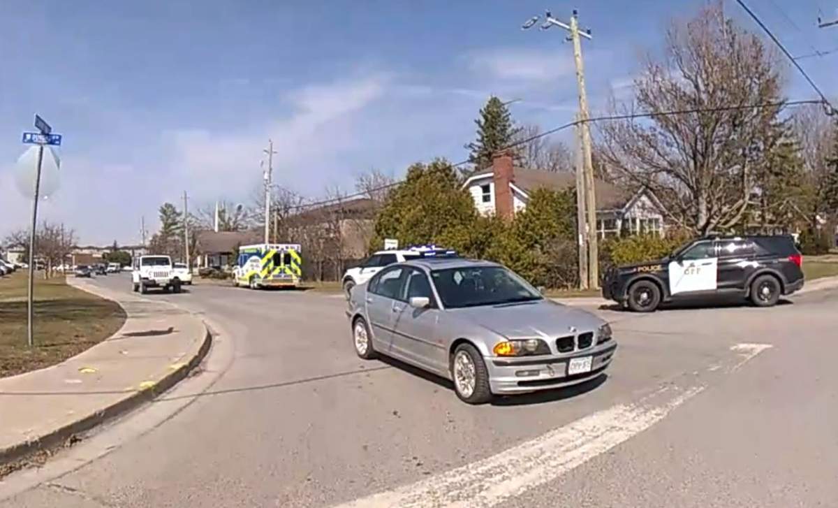 A man from Deseronto has been charged with impaired driving and opioid possession after OPP say a driver was found passed out behind the wheel of a vehicle blocking an intersection in Napanee Wednesday afternoon.