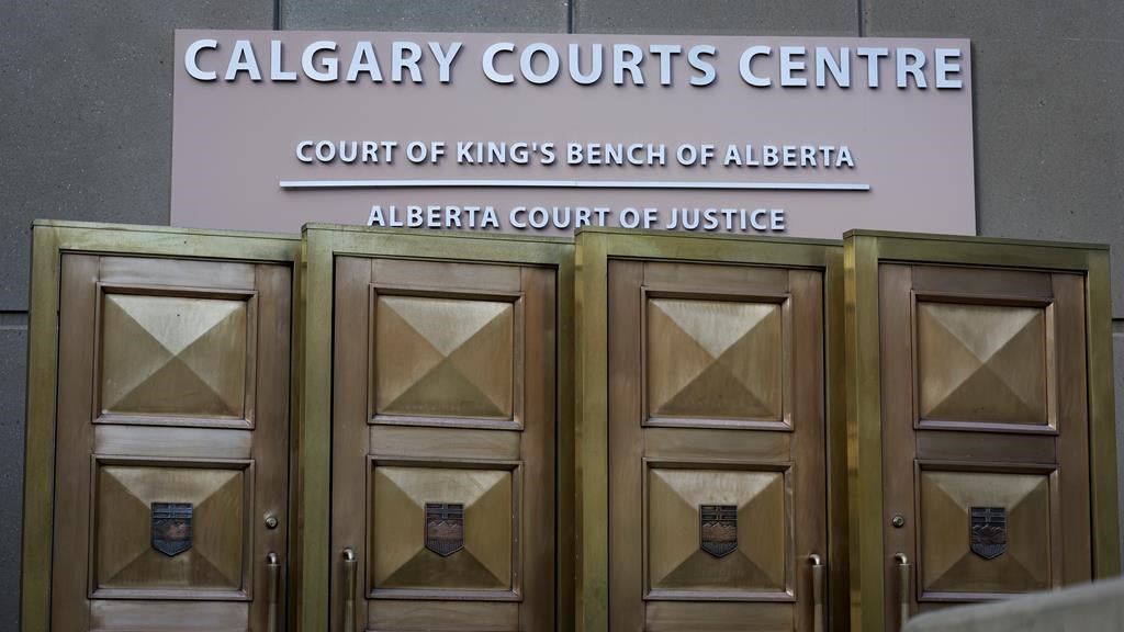 The Calgary Courts Centre is pictured in Calgary, Alta., Tuesday, Feb. 20, 2024.