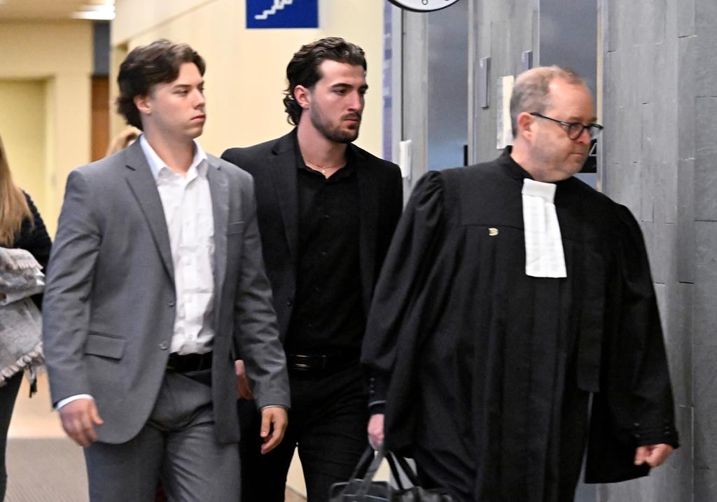 Former Quebec junior hockey players to be sentenced in July for sex assault of teen