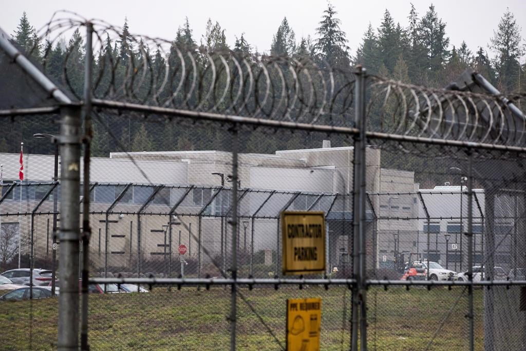 The Alouette Correctional Centre for Women is seen in Maple Ridge, B.C., on Monday, December 10, 2018. A new study led by a B.C. criminology professor says people jailed in the province who have addiction and mental health issues are at high risk of being reincarcerated within a few years of being released. THE CANADIAN PRESS/Darryl Dyck.