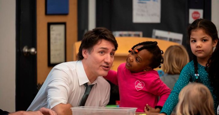 Trudeau promises $1B loans to expand child care centres