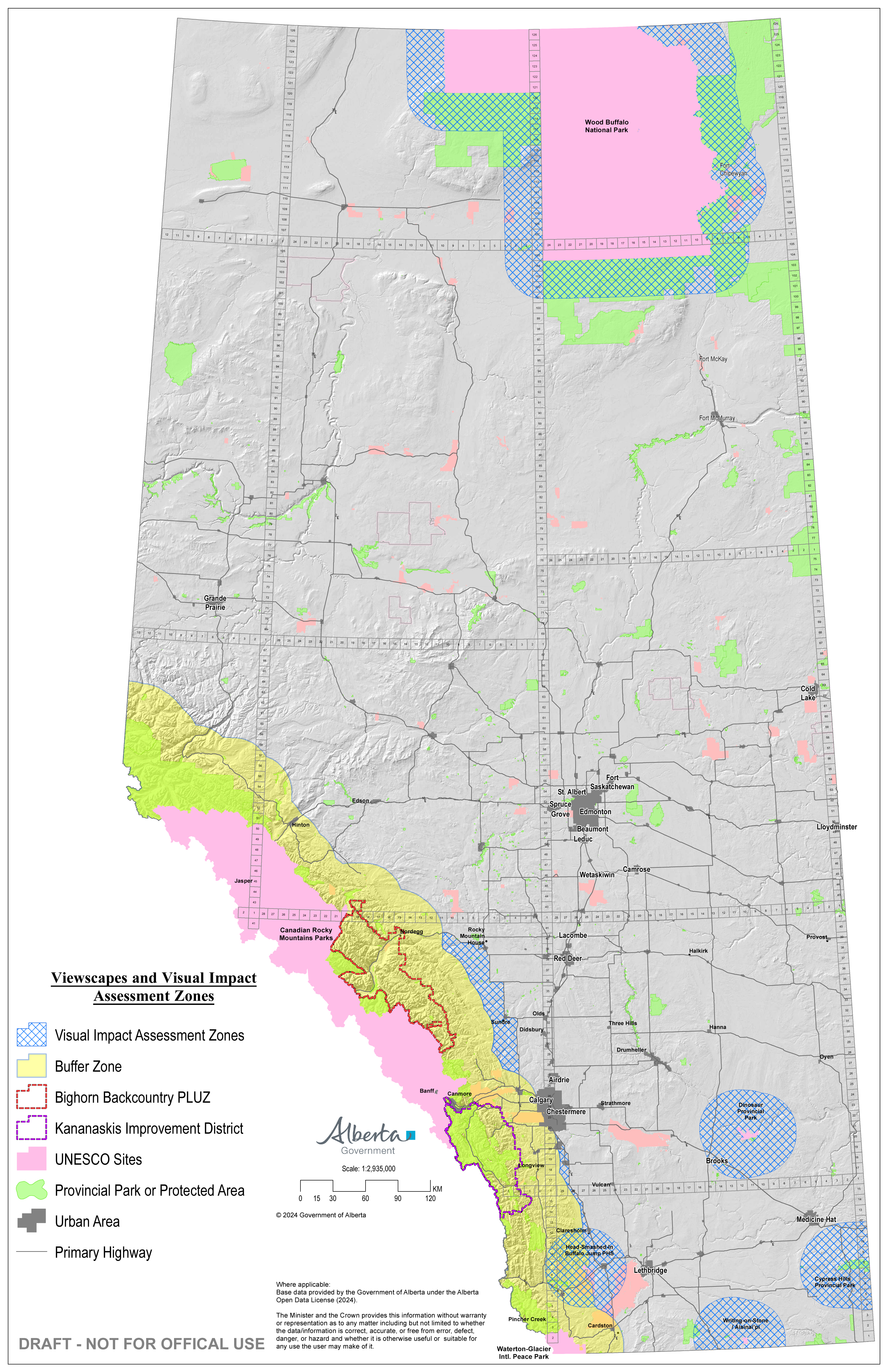 Alberta Government Releases Map Showing What Areas Are Off Limits For 