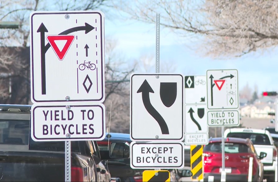 Велосипедистите в Lethbridge Alta са разочаровани Пет месеца след инсталирането на