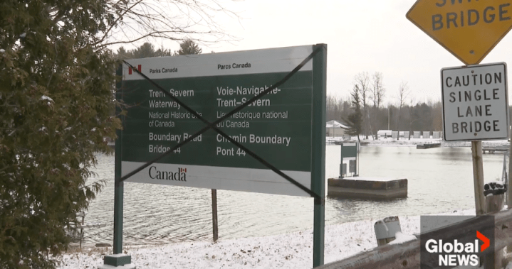 Село Bolsover Онтарио беше разделено след като Parks Canada реши