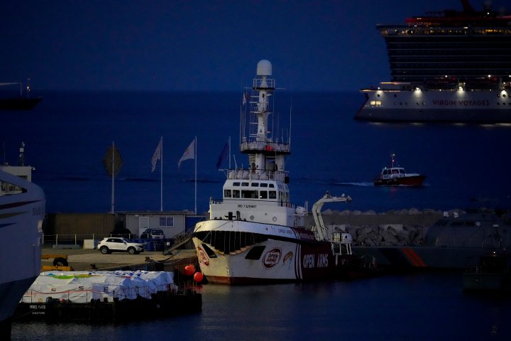 First ship with aid for Gaza is still waiting in Cyprus