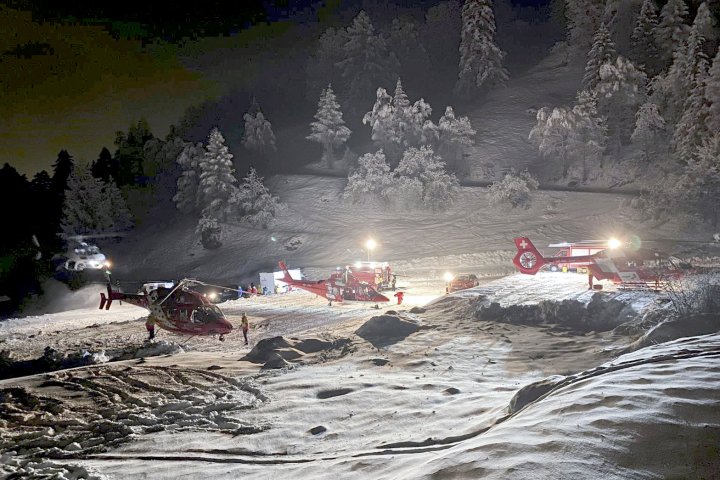 Five missing skiers found dead in Swiss Alps, search still on for 1 other
