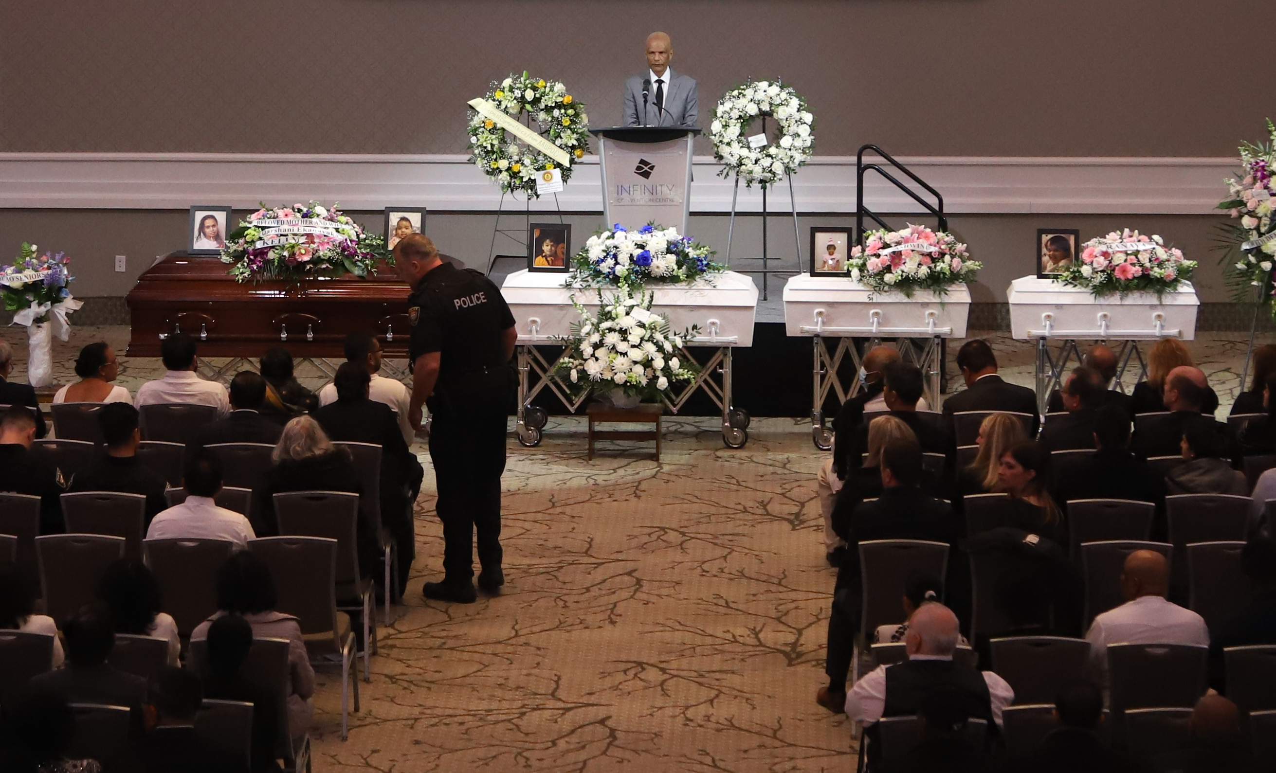 Grief, pleas for compassion at funeral for Sri Lankan family slain in Ottawa