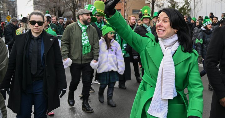 Парадът в Деня на Св. Патрик в Монреал привлича хиляди за годишното честване