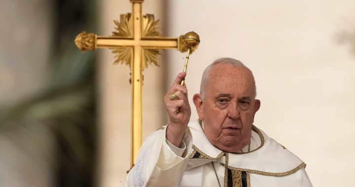 Папа Франциск призова за мир в Газа и Украйна по време на обръщението към Великденската литургия