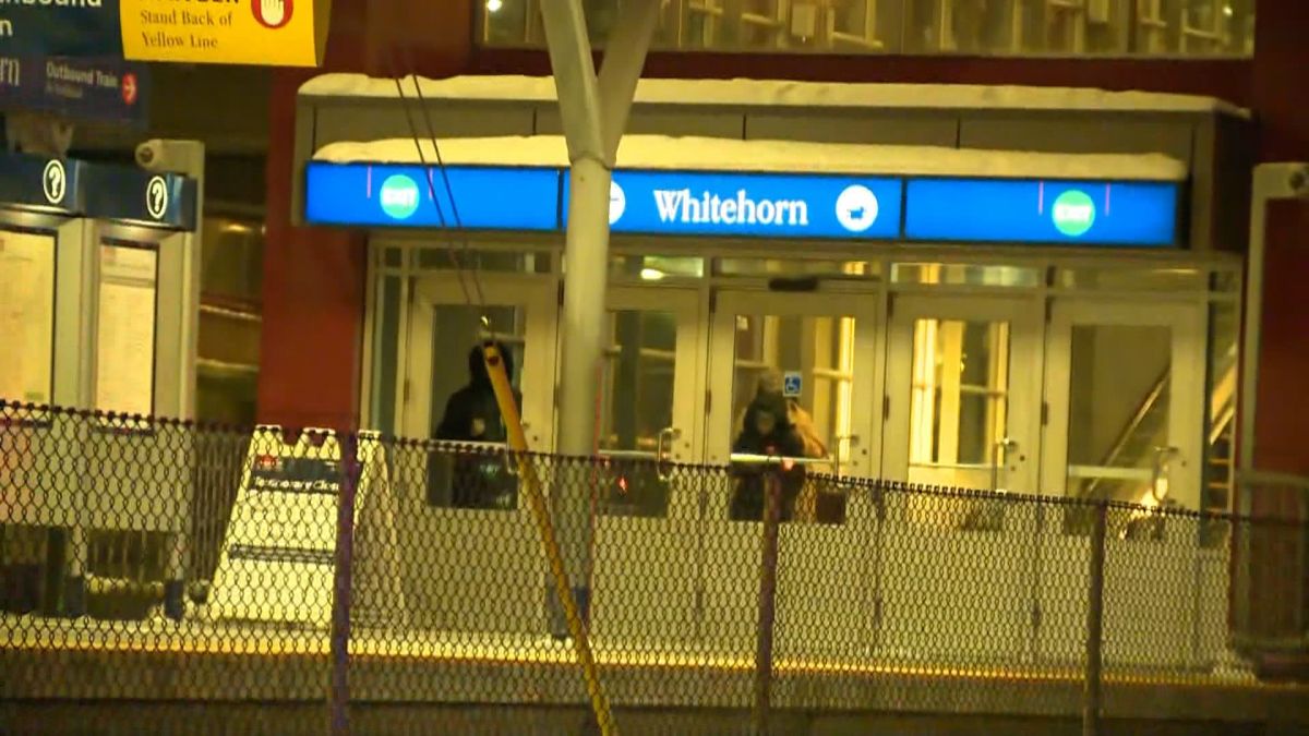 The Calgary Police Service is investigating after a man was found with at least one stab wound at the Whitehorn LRT Station on Monday night.