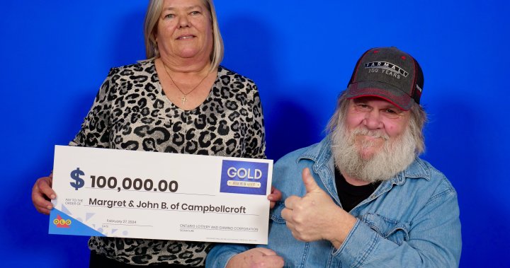 „Трябваше да си поема дъх“: Двойка Кембълкрофт печели награда от $100 000 от лотарен билет