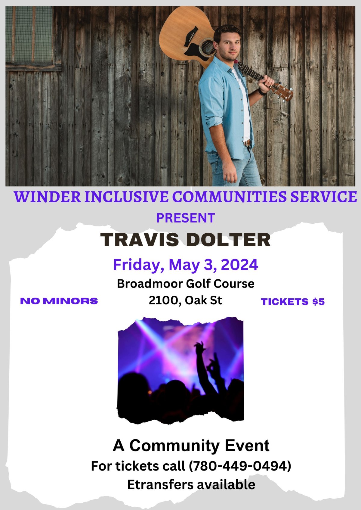 Winder Inclusive Communities Service Present Travis Dolter (An Inclusive event) - image