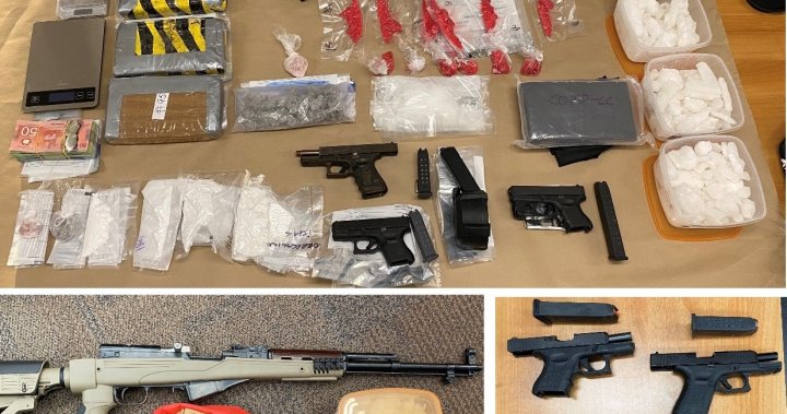 Полицията на Гуелф конфискува наркотици и оръжия на стойност над 5 милиона долара