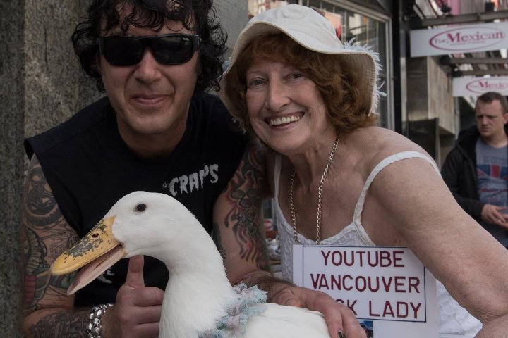 ‘Always smiling’: Vancouver’s iconic ‘Duck Lady’ dies at age 82