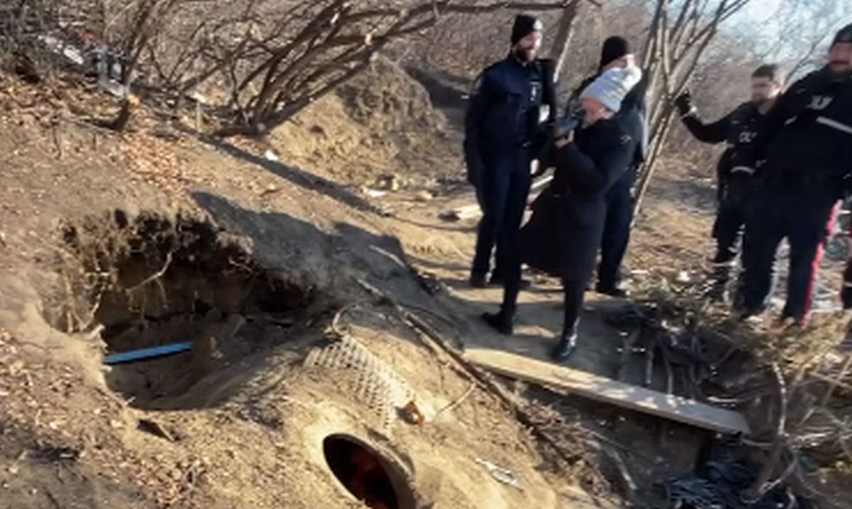 ‘Dangerous’ cave found in Edmonton’s river valley was purposely dug out for shelter: police