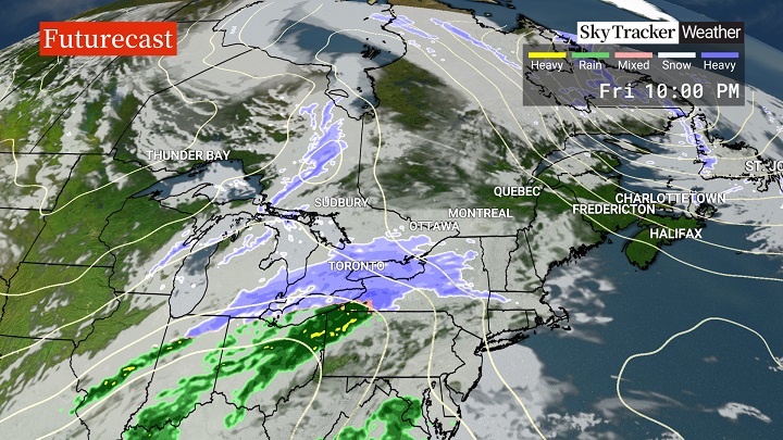 Spring is here and parts of Ontario could get their biggest snowfall this year - image