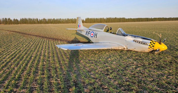 Самолет се разби в поле близо до Бари, Онтарио, пилотът се размина с наранявания