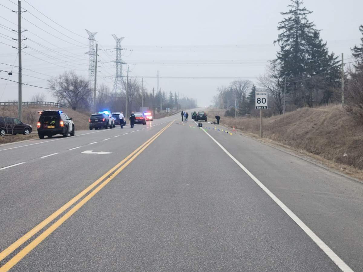 Crash in Halton Hills on March 3, 2024.