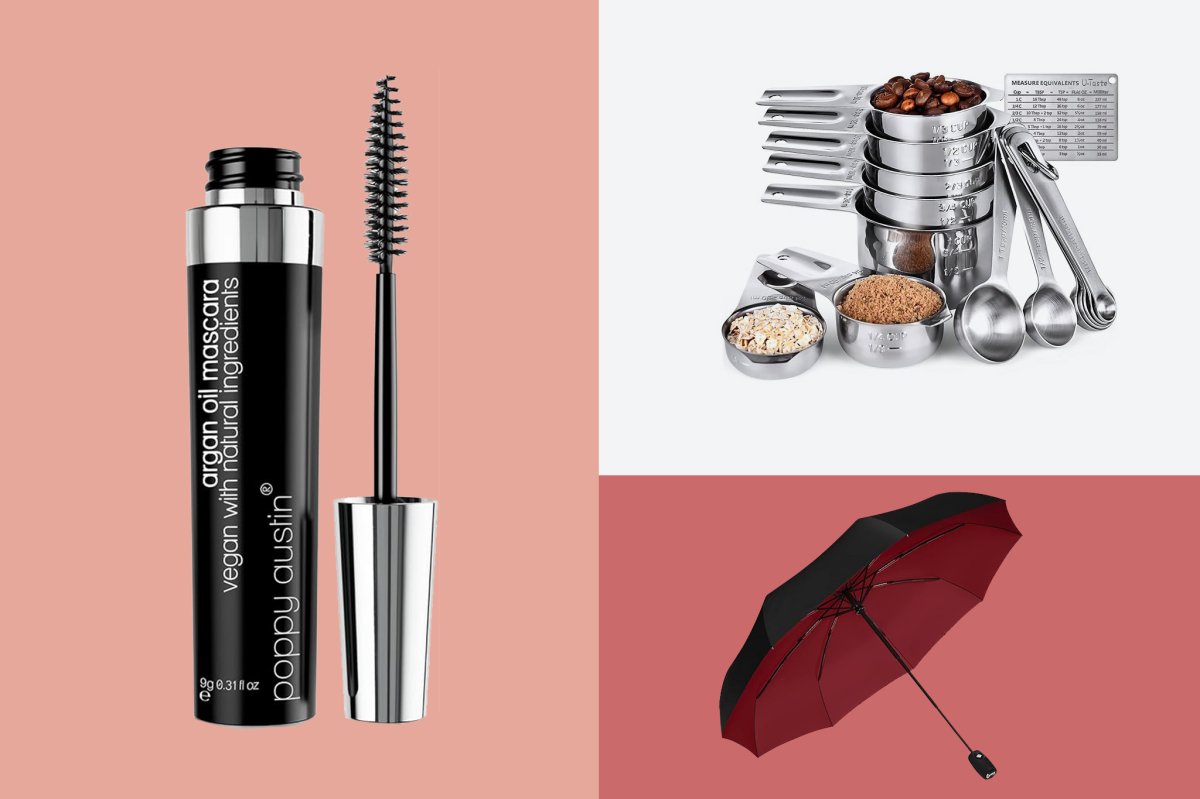 Amazon Big Spring Sale finds like mascara, stainless steel measuring cups and an umbrella