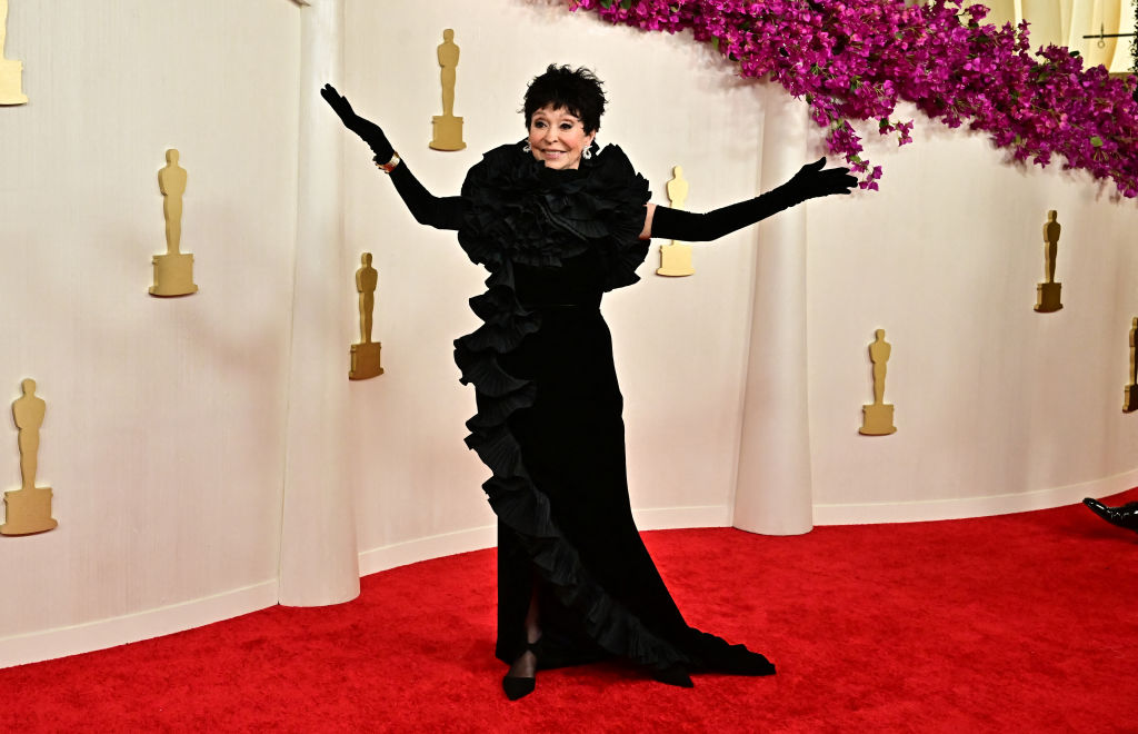 Rita Moreno attends the 96th Annual Academy Awards at the Dolby Theatre in Hollywood, California on March 10, 2024.