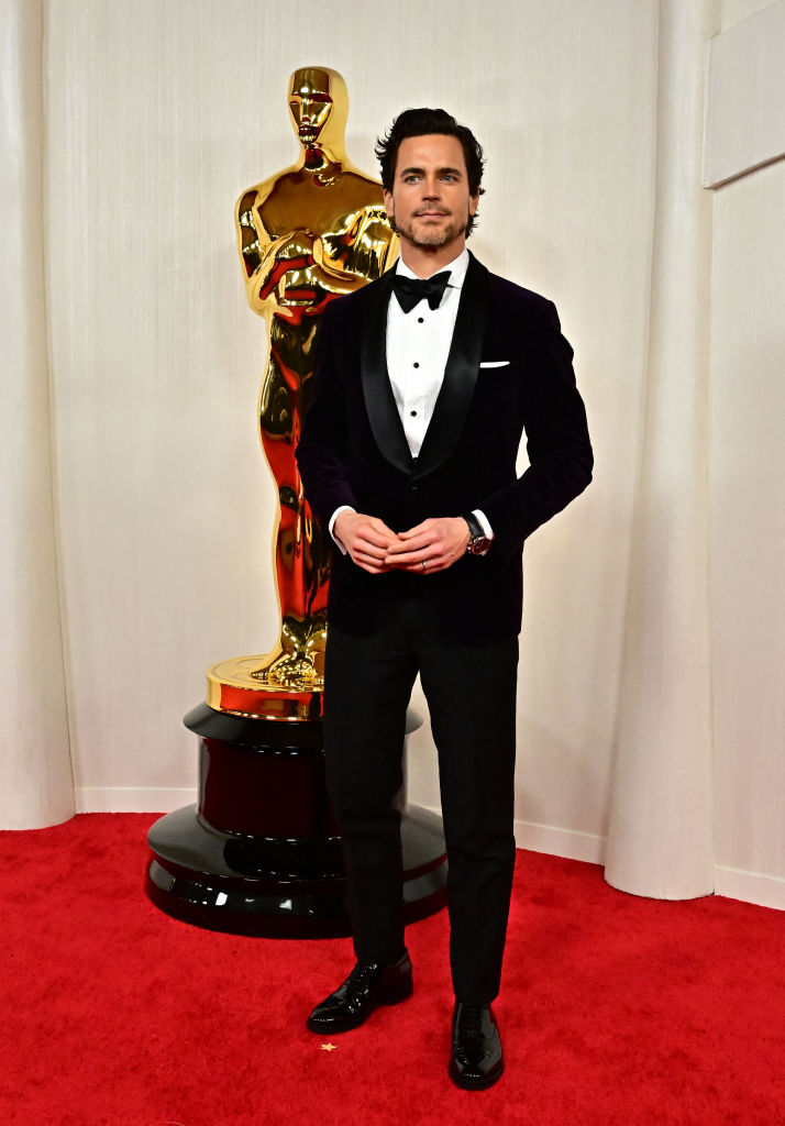 Matt Bomer attends the 96th Annual Academy Awards at the Dolby Theatre in Hollywood, California on March 10, 2024.