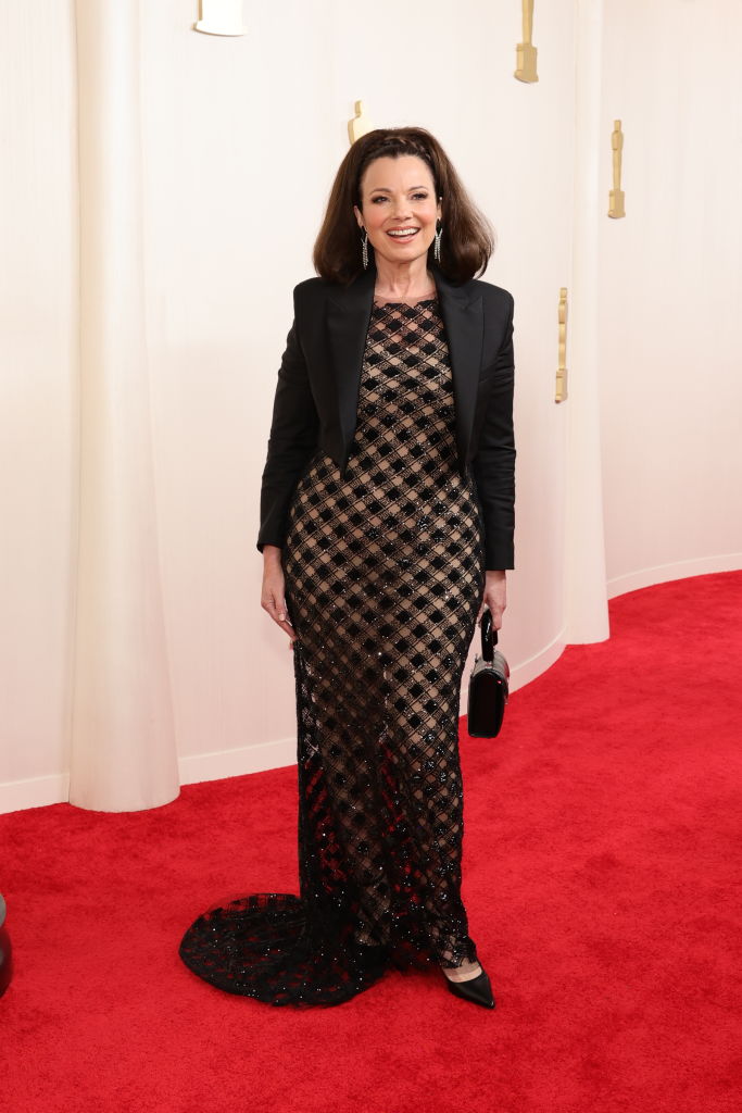 Fran Drescher attends the 96th Annual Academy Awards on March 10, 2024 in Hollywood, California.