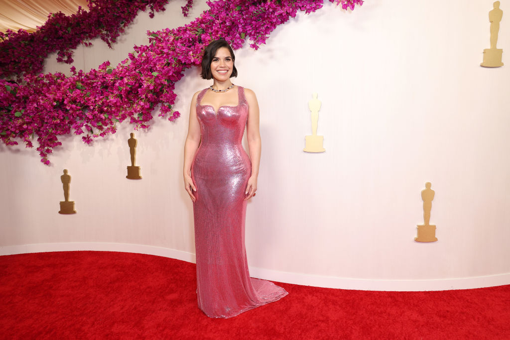 America Ferrera attends the 96th Annual Academy Awards on March 10, 2024 in Hollywood, California.