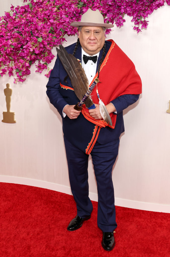 Yancey Red Corn attends the 96th Annual Academy Awards on March 10, 2024 in Hollywood, California.