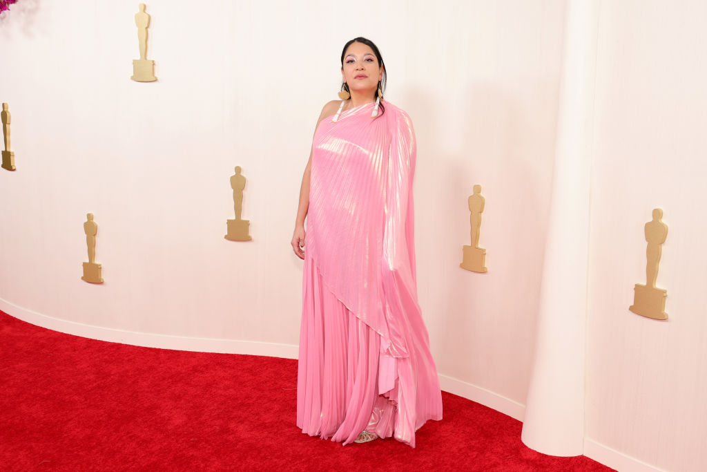 Jillian Dion attends the 96th Annual Academy Awards on March 10, 2024 in Hollywood, California.