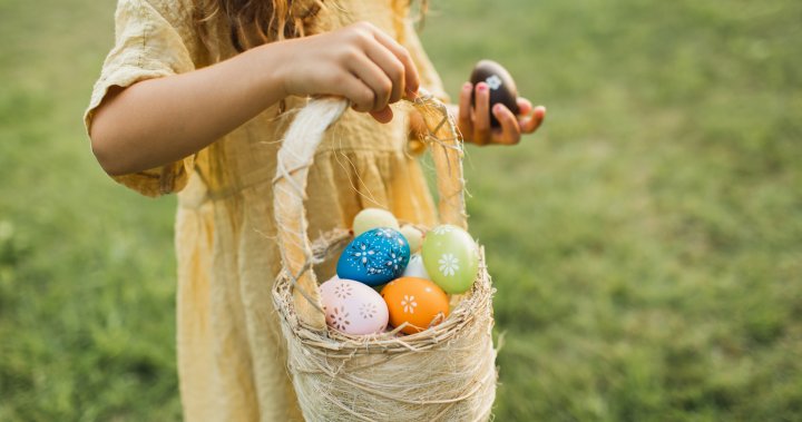 Великденски подаръци и кошници без бонбони за деца тази пролет