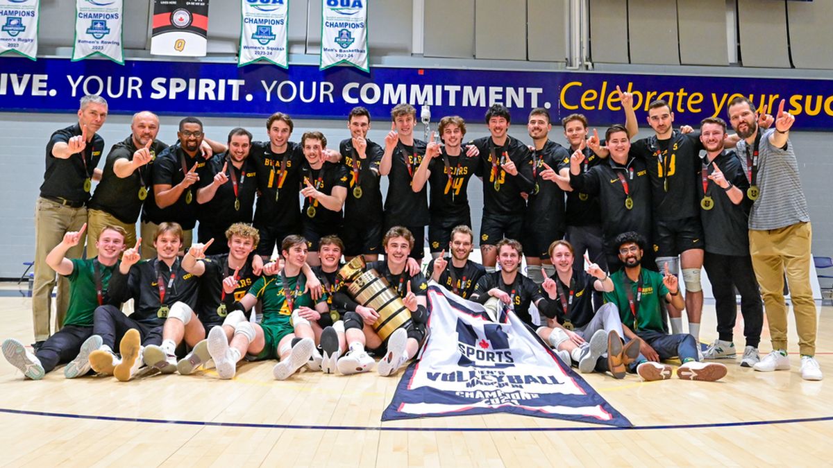 University of Alberta Golden Bears volleyball team captures 2nd national title in 3 seasons