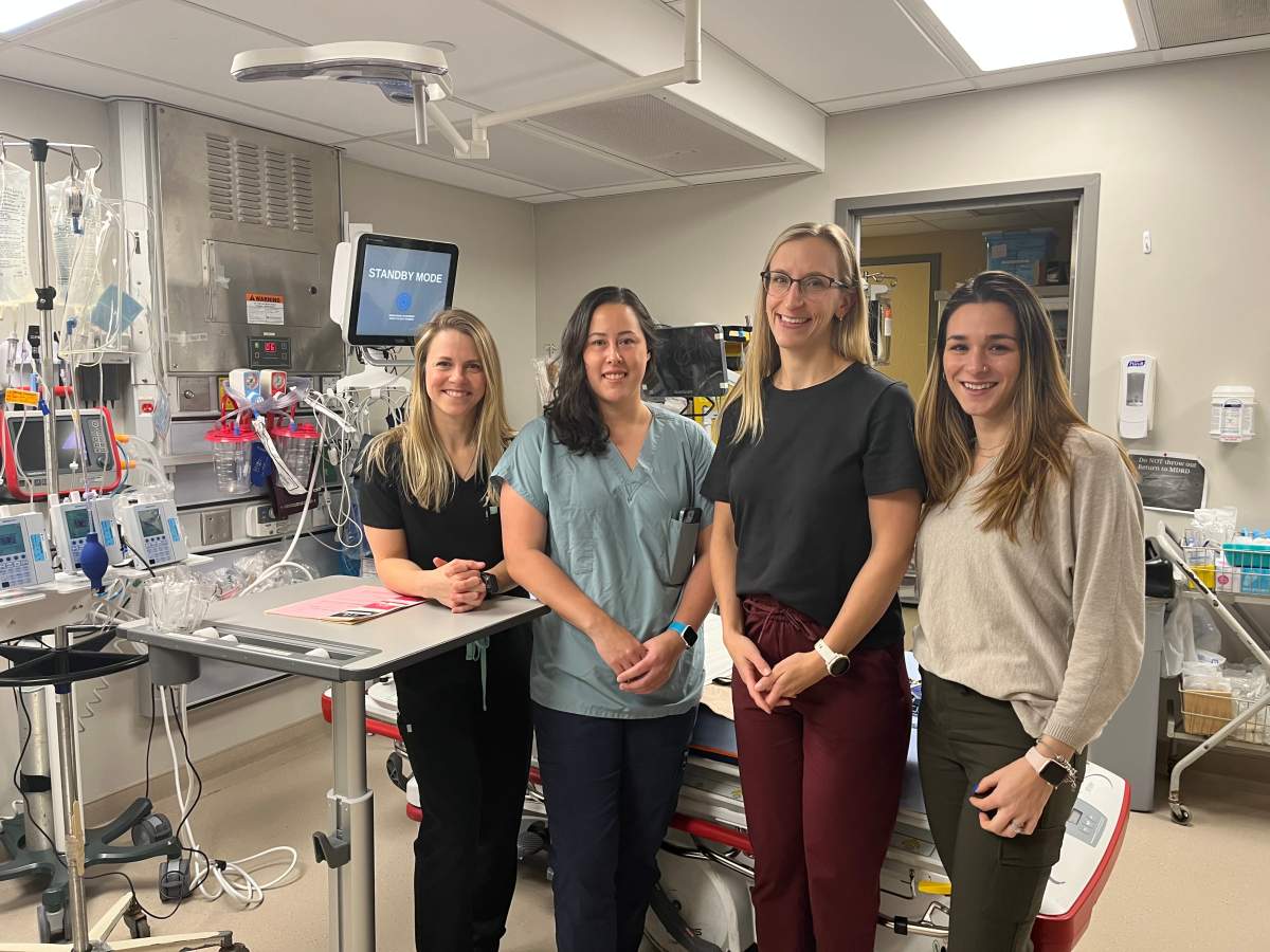 Members of the Level III trauma centre at Guelph General Hospital.