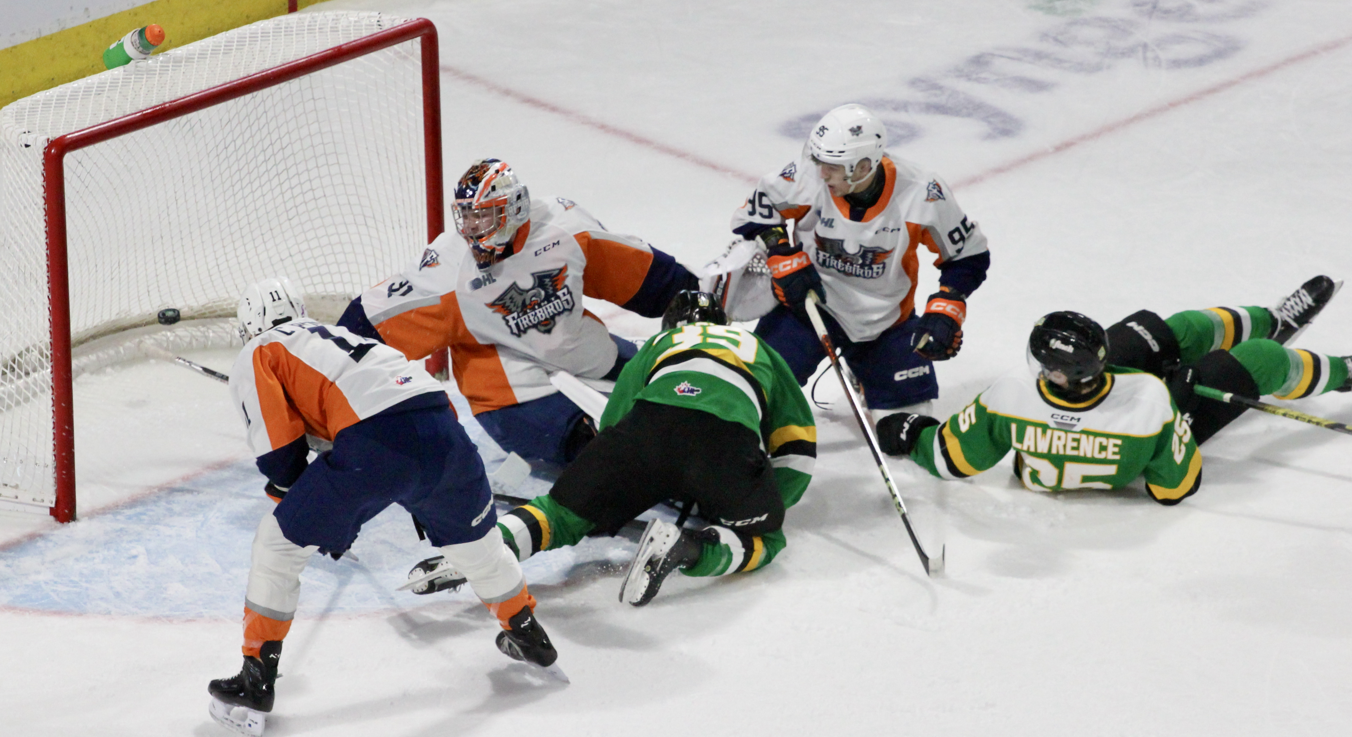 Oliver Bonk scores game winner with 2:18 left as Knights take Game 2 over Flint Firebirds