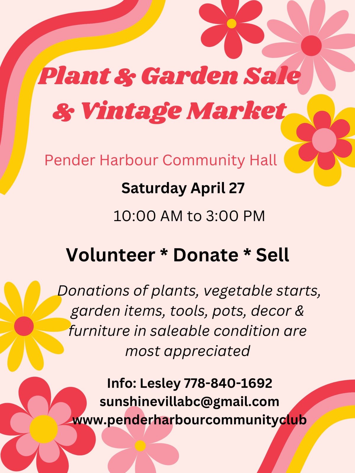 Plant and Garden sale and Vintage Market - image