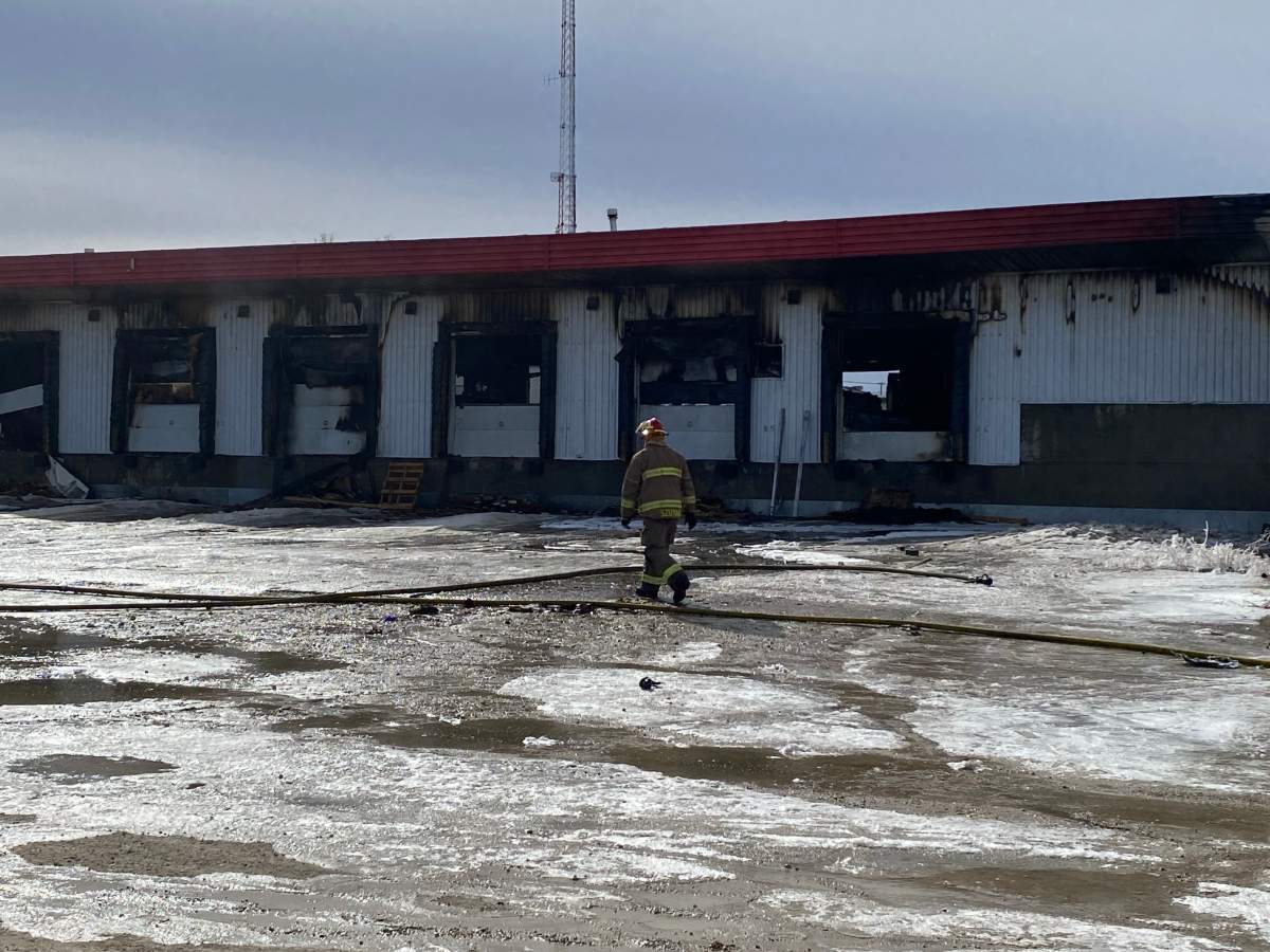 FastFrate Winnipeg fire