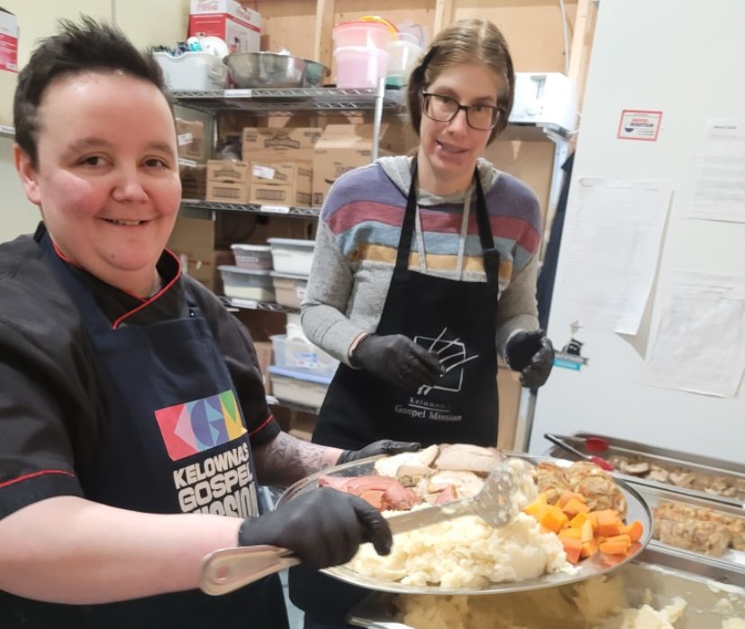 Kelowna’s Gospel Mission serves Easter lunch to those in need